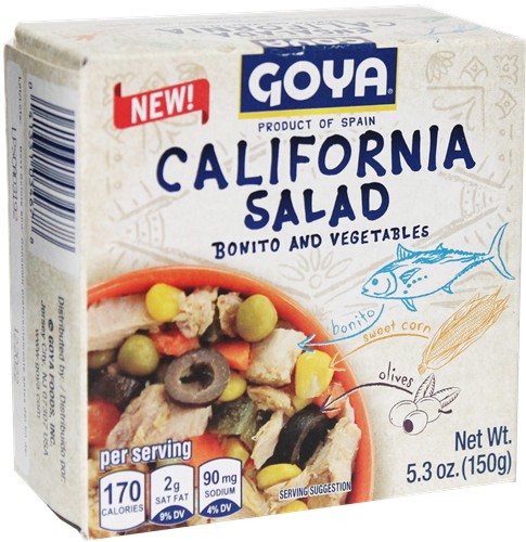 Goya California Salad with Bonito and Vegetables 5.3 oz